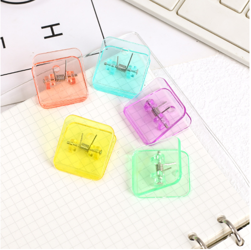 Small acrylic square clip