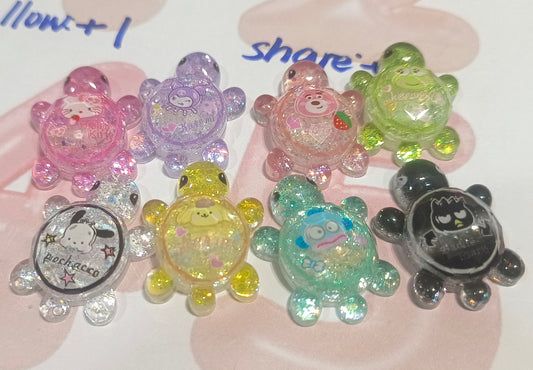 sanrio glitter turtle