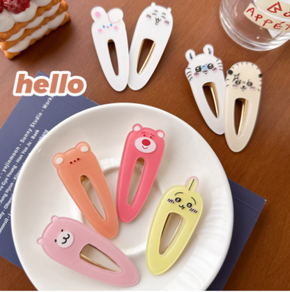 cartoon hairpin