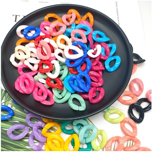 Plastic acrylic chain buckle